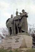 Памятник «Защитникам земли российской» на Поклонной горе.